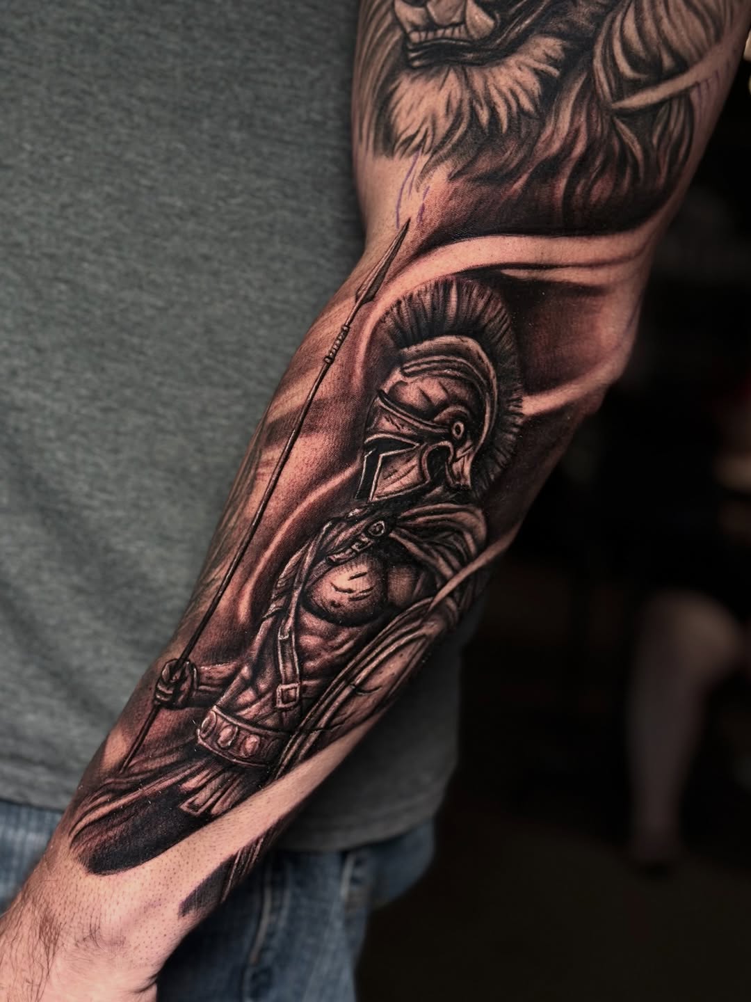Tattoo by @noeyack.ink — realism, black_and_grey