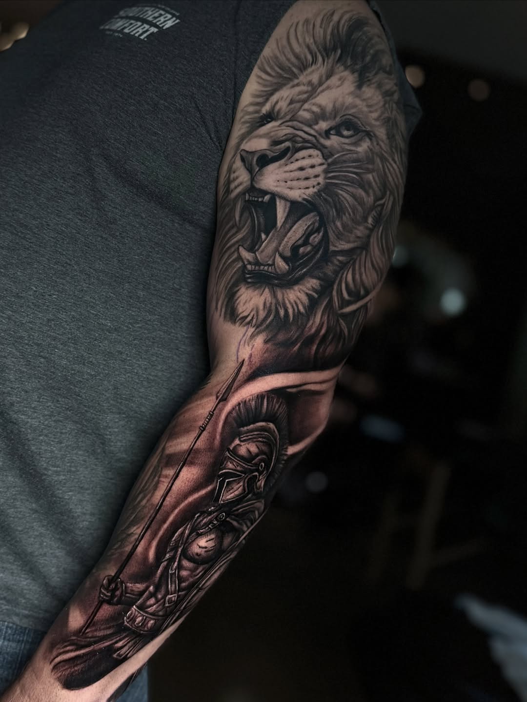 Tattoo by @noeyack.ink — realism, black_and_grey