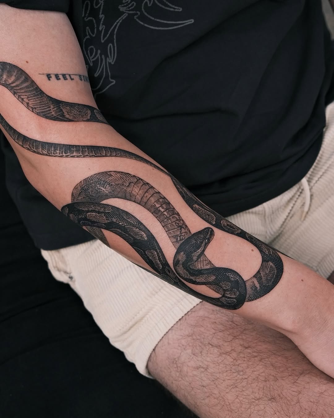 Tattoo by @choseung.ink — black_and_grey, realism