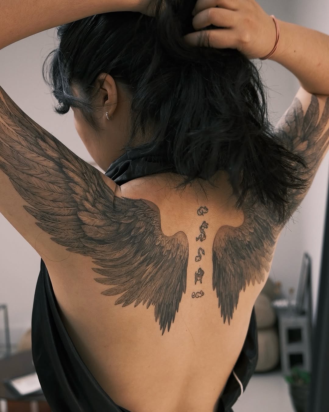 Tattoo by @choseung.ink — realism, black_and_grey