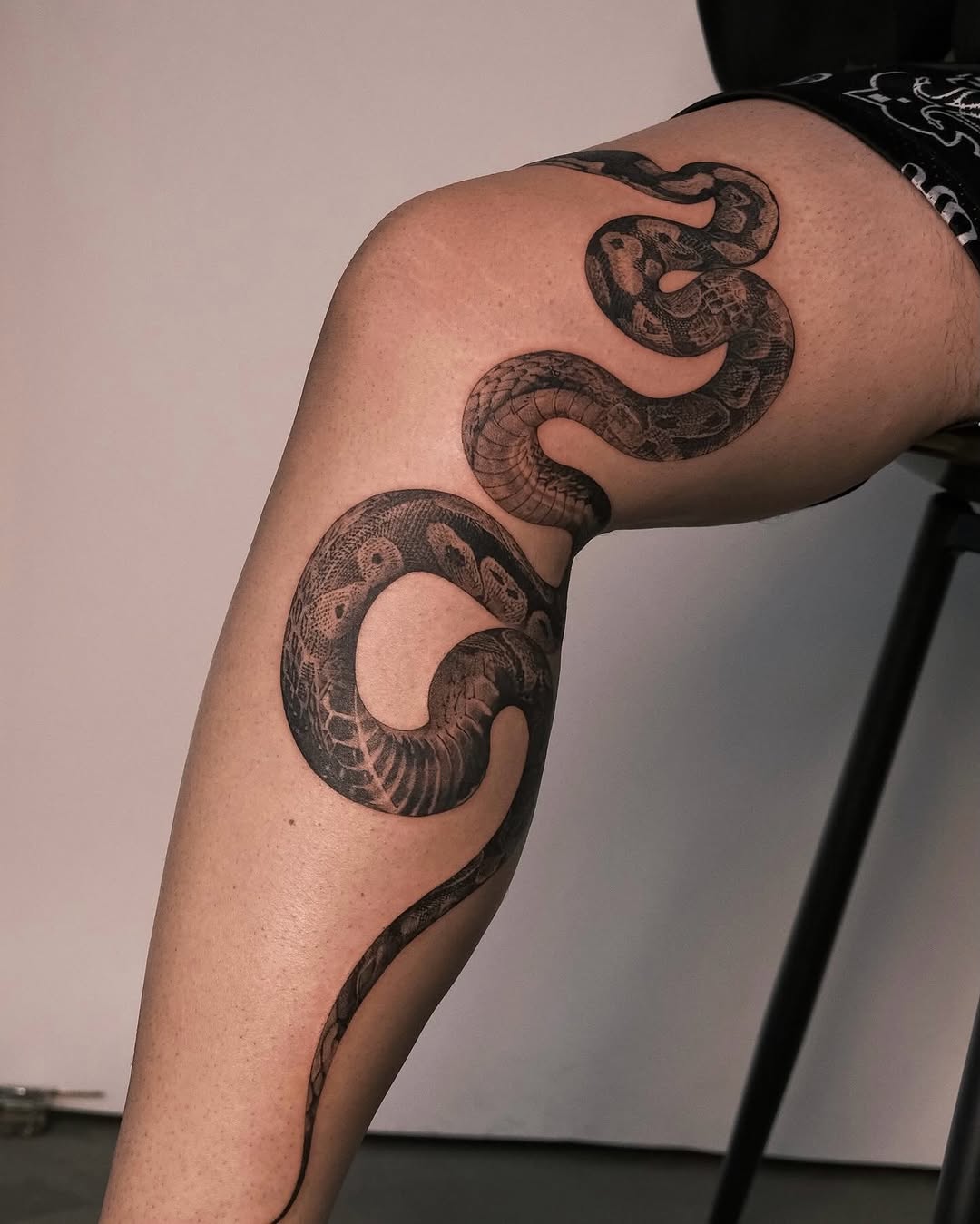 Tattoo by @choseung.ink — realism, black_and_grey