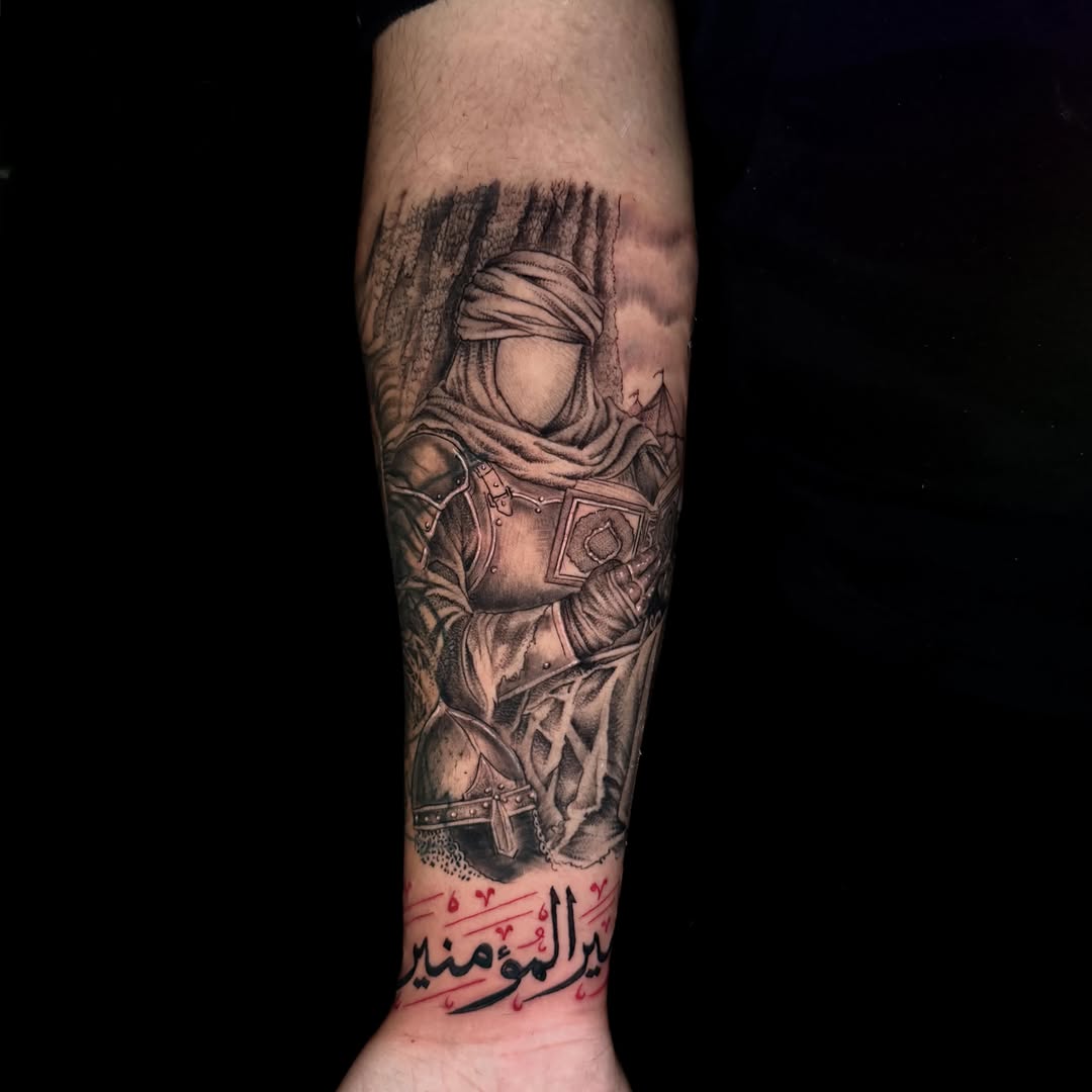 Tattoo by @inklulu_ — realism, black_and_grey
