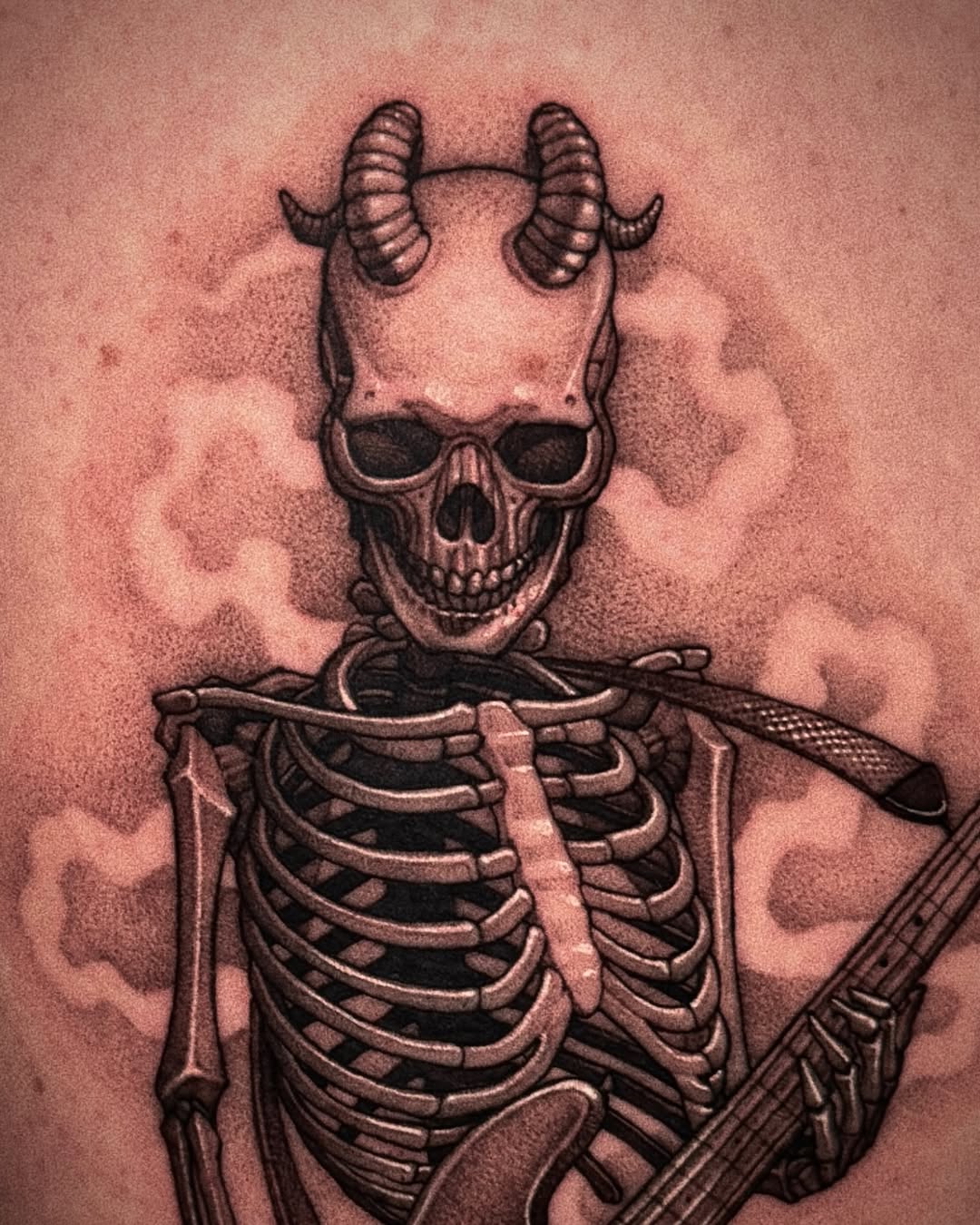 Tattoo by @wonsoong_blk — black_and_grey, realism