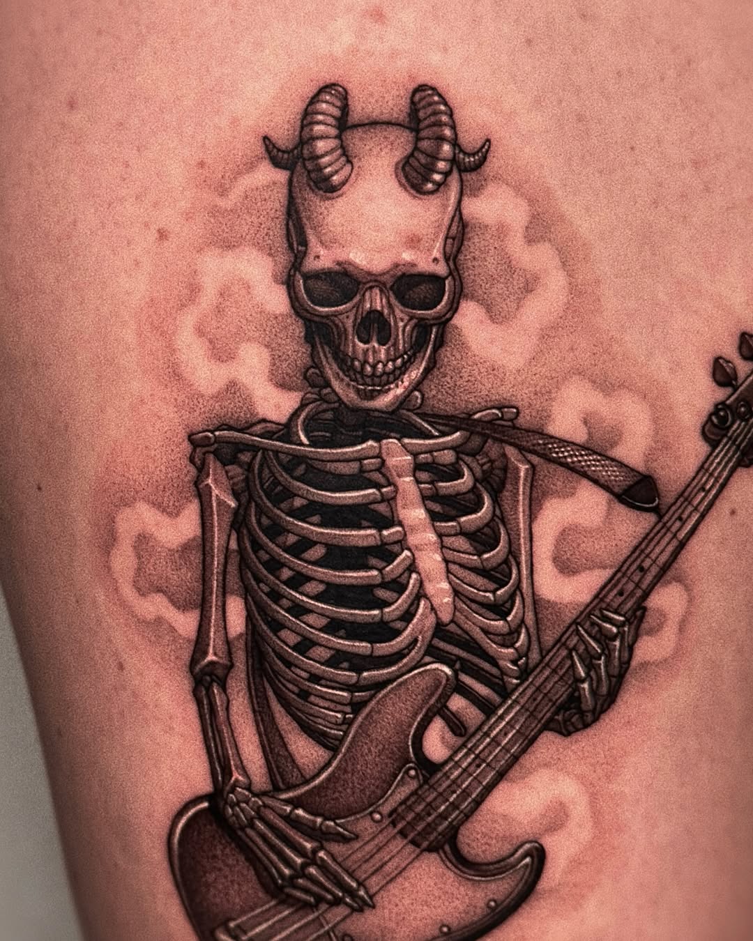 Tattoo by @wonsoong_blk — dark_realism, dotwork