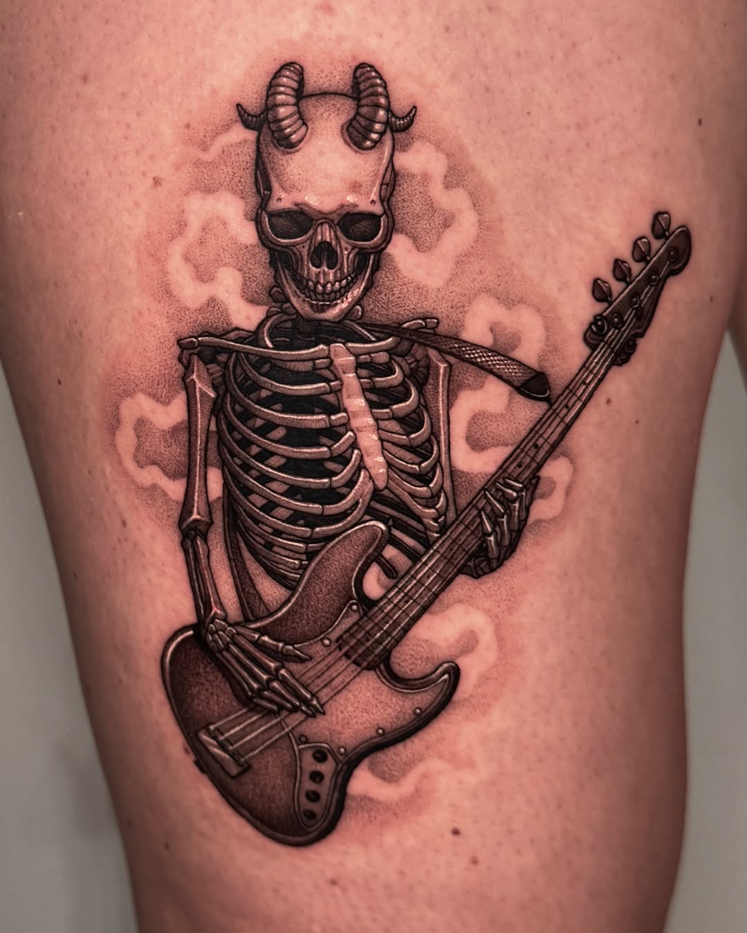 Tattoo by @wonsoong_blk — dark_realism, dotwork