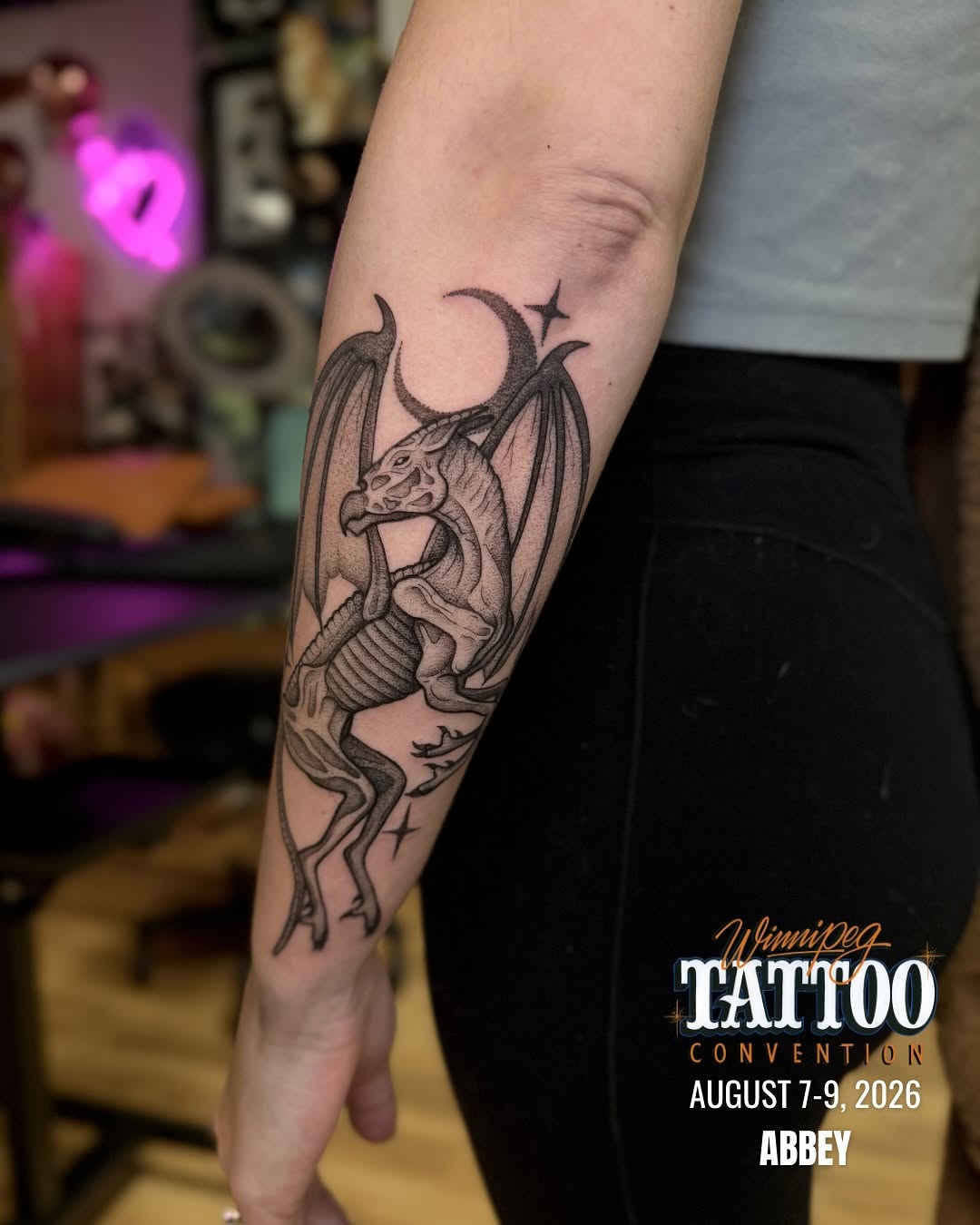 Tattoo by @copaceticink โ black_and_grey, dotwork
