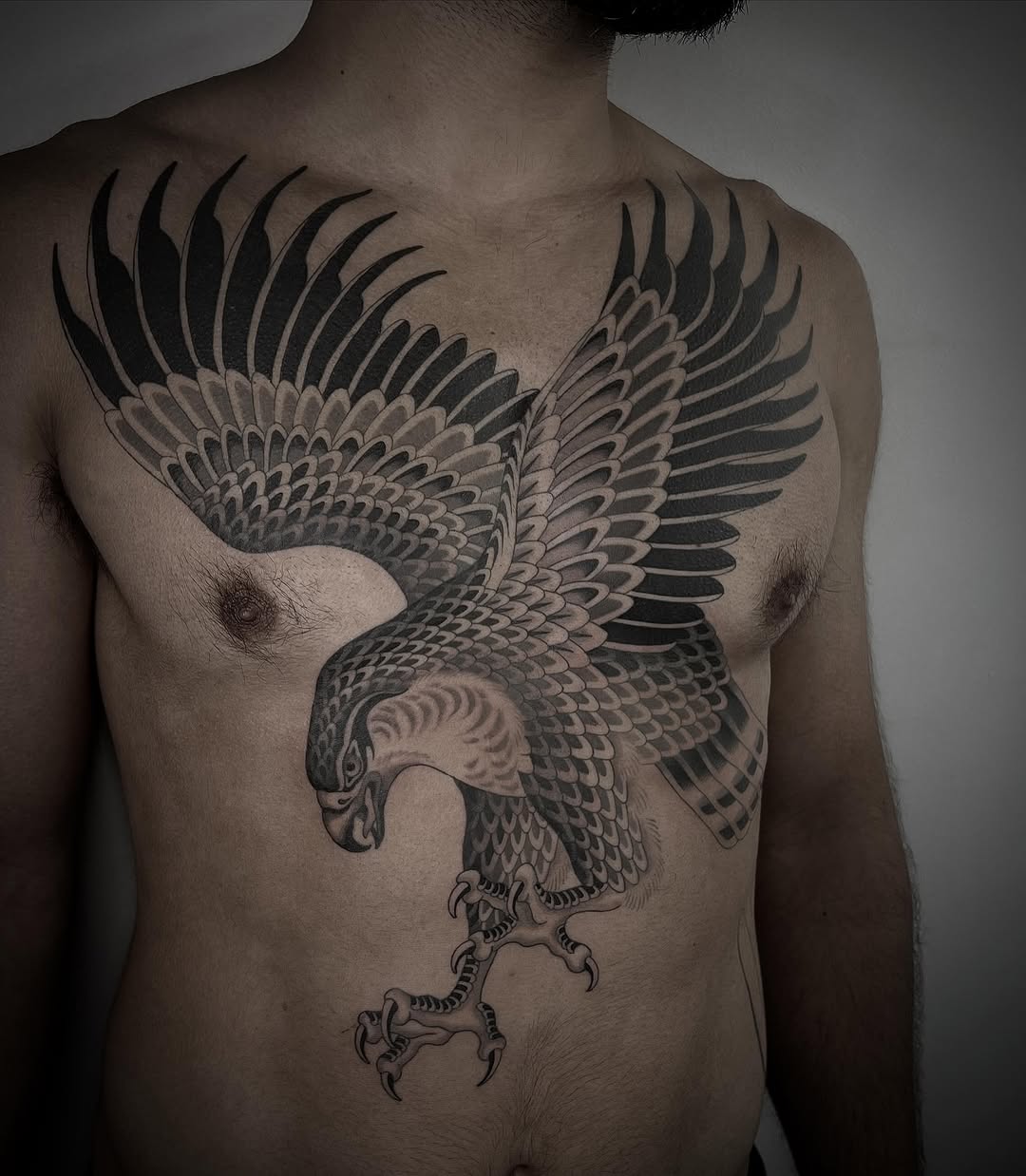 Tattoo by @linahsiaotattoo — black_and_grey, japanese_irezumi