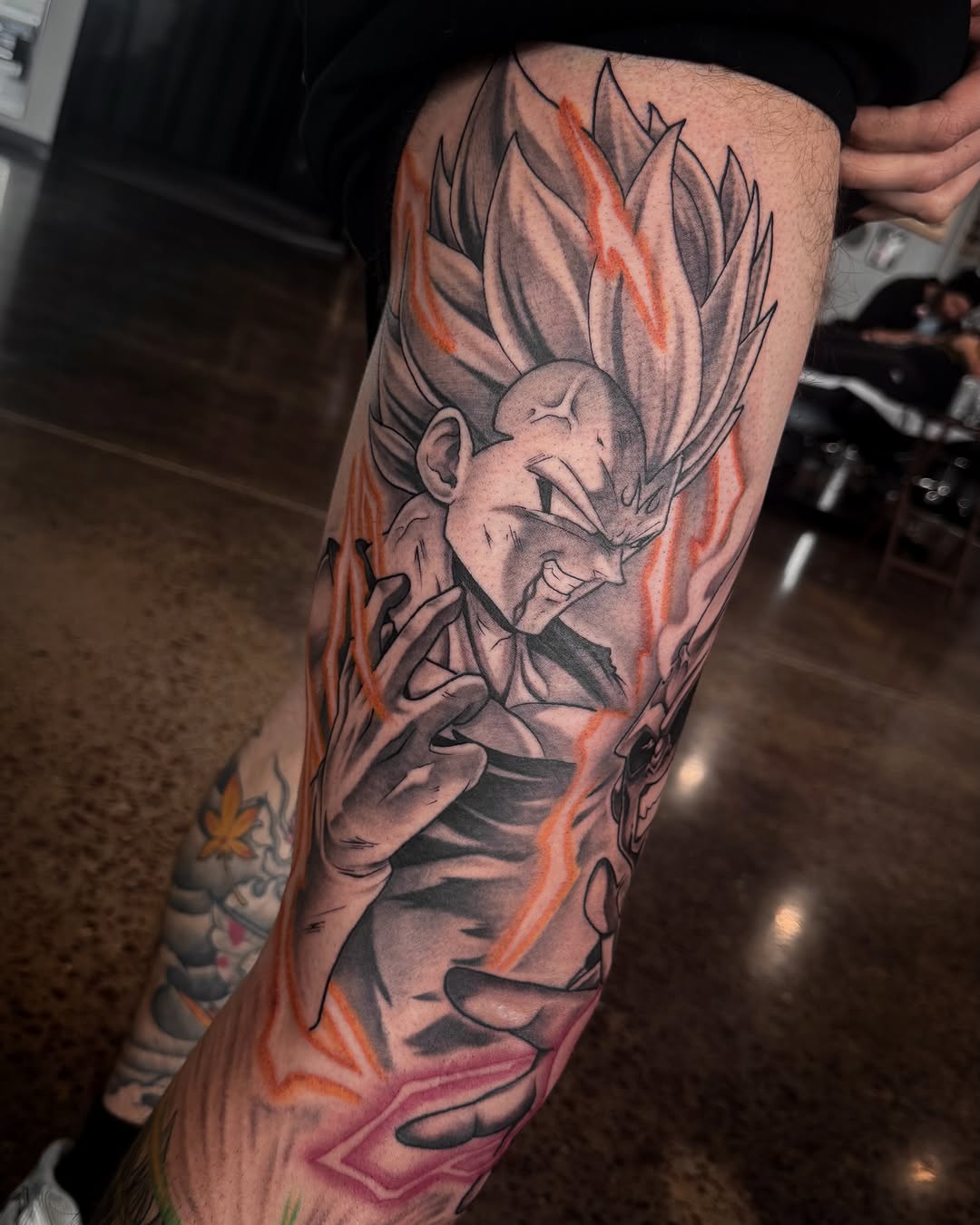 Tattoo by @brandonkirkeby — anime, realism