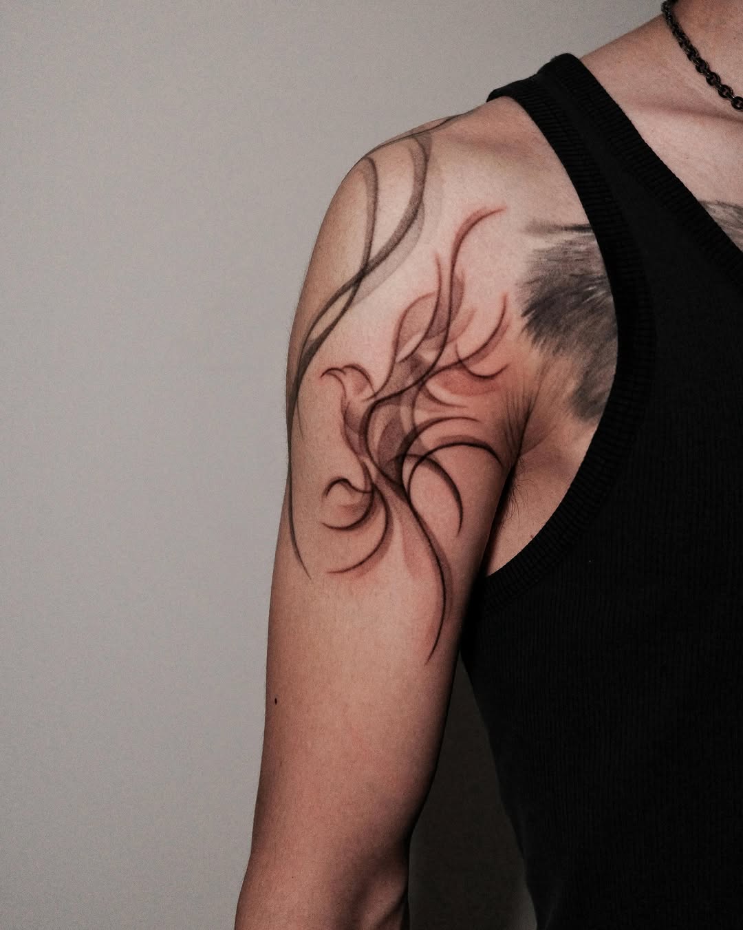Tattoo by @chouzy_inkk — black_and_grey, ornamental