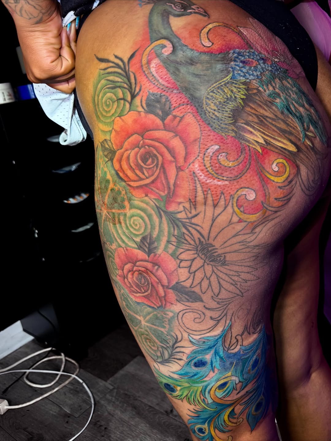 Tattoo by @tattedbytrinn — realism, neo_traditional