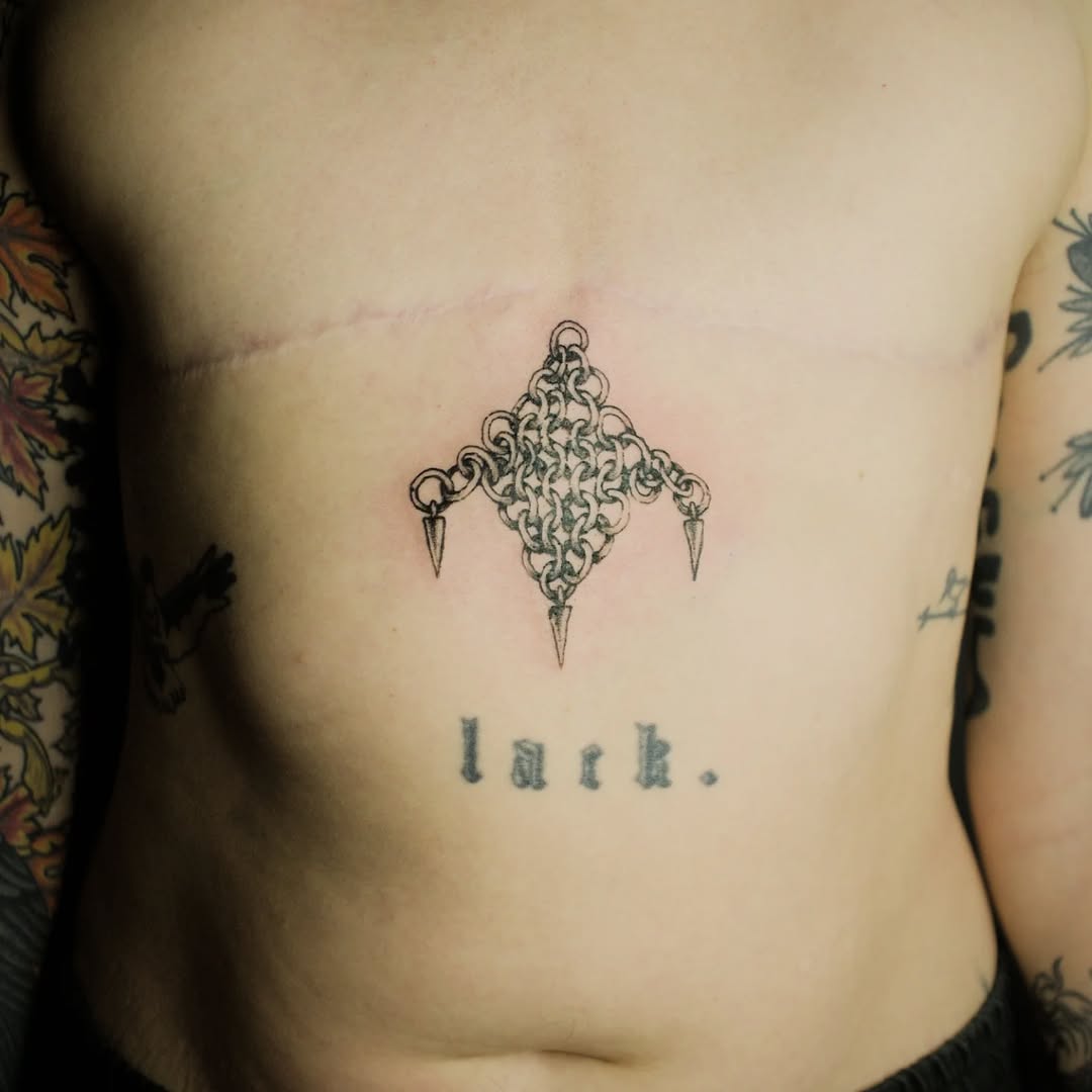 Tattoo by @ritual.dust β blackwork, ornamental