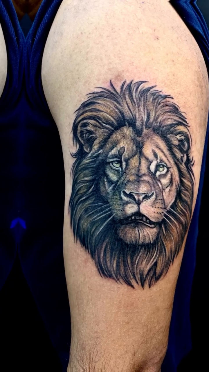 Tattoo by @angeljimeneztattoos — realism, black_and_grey