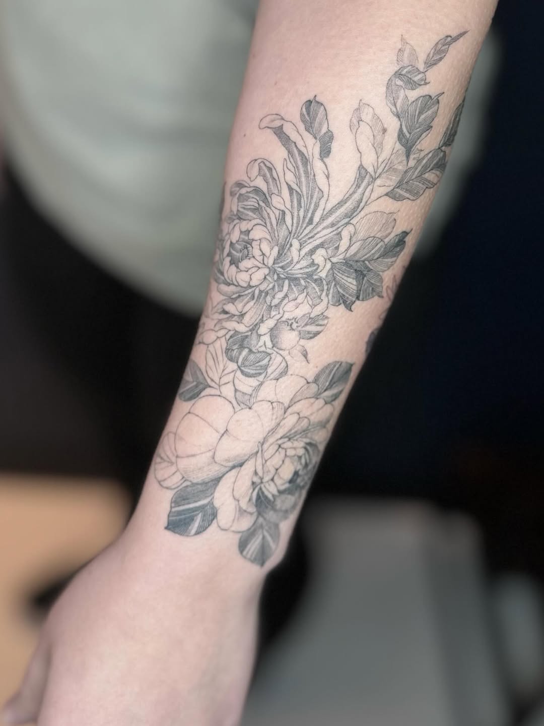 Tattoo by @bondtattooer — black_and_grey