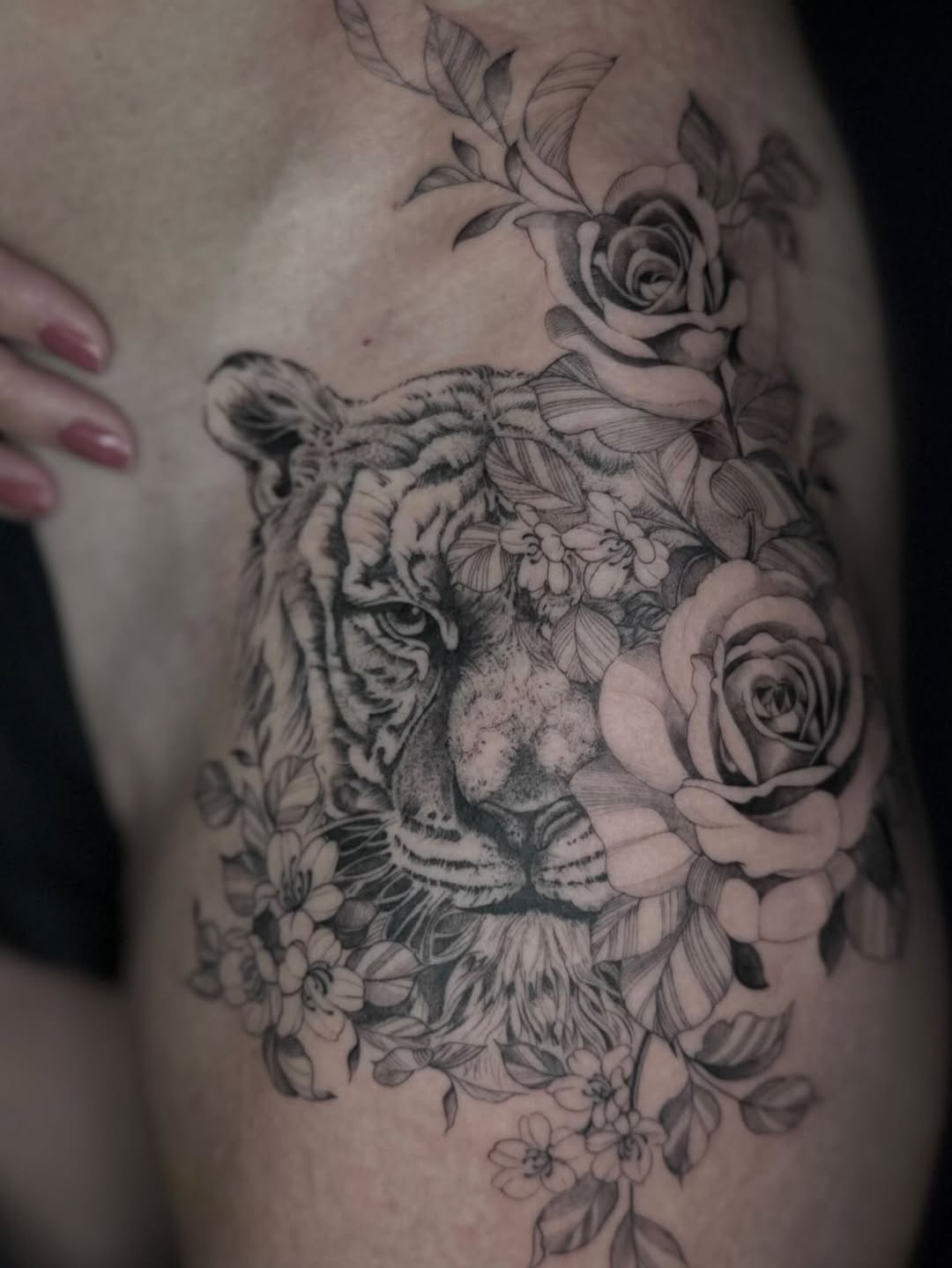 Tattoo by @bondtattooer — realism, black_and_grey