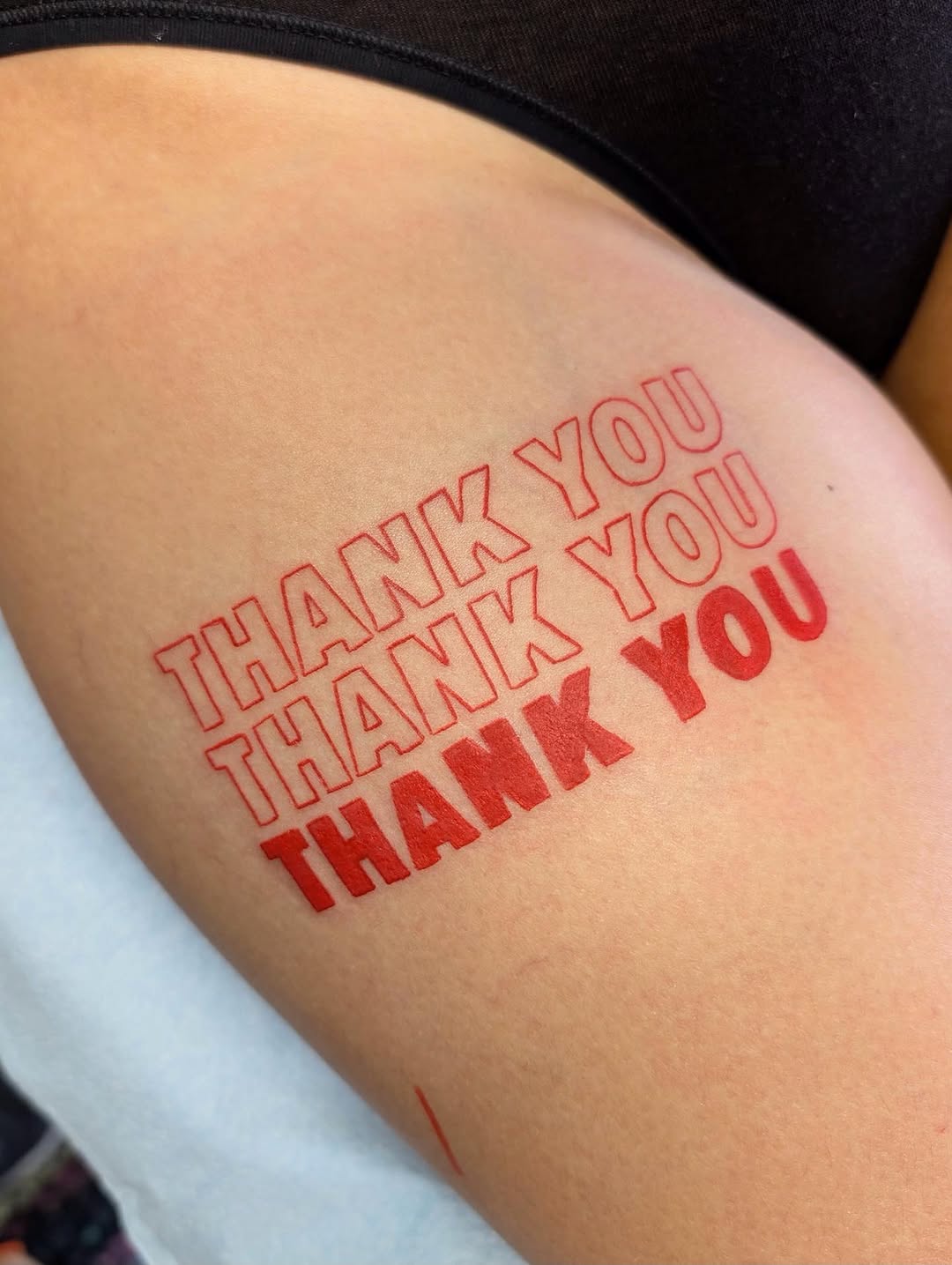 Tattoo by @_breezy.blue_ — lettering_script