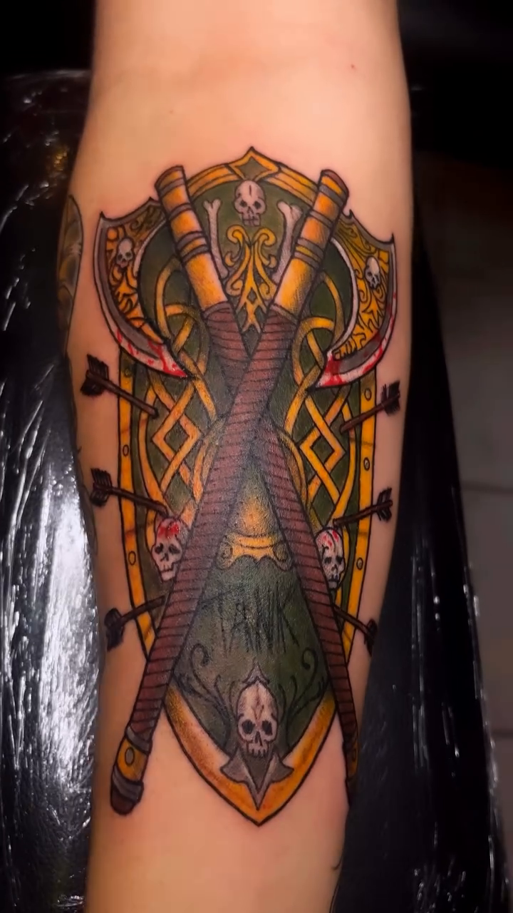 Tattoo by @inkbyflower — neo_traditional, dark_realism