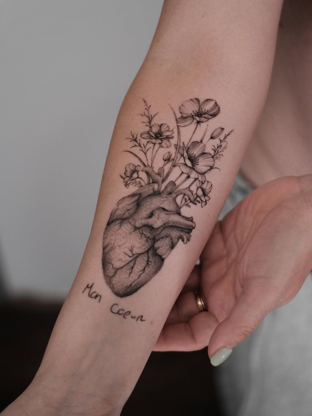 Tattoo by @tattoo.protsenko — fine_line, realism