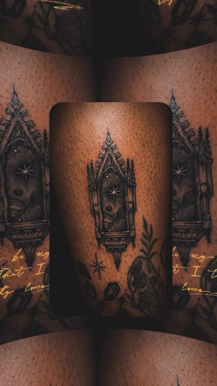 Tattoo by @king_christhian — black_and_grey, illustrative