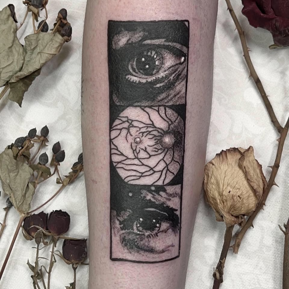 Tattoo by @_nyland โ black_and_grey