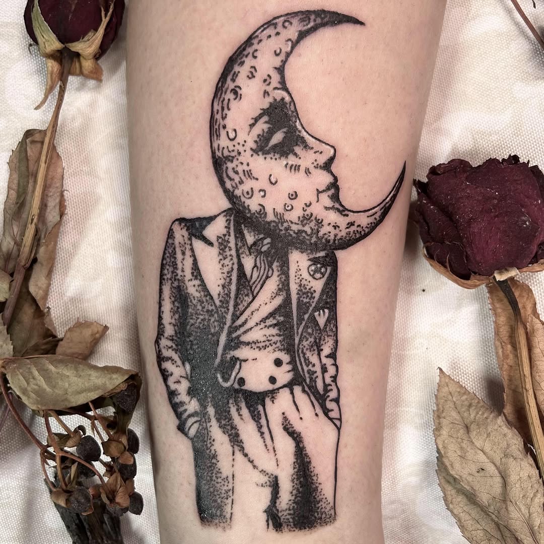 Tattoo by @_nyland โ black_and_grey