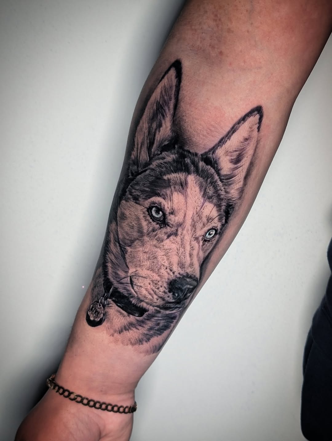 Tattoo work at Fort Wayne Tattoo Convention 2026