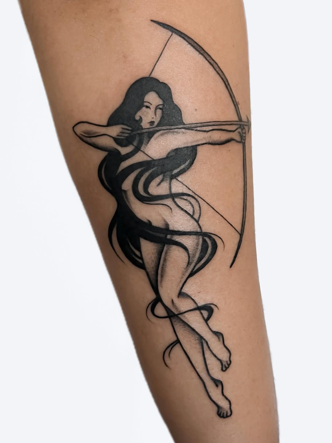 Tattoo by @nintattooyou — black_and_grey