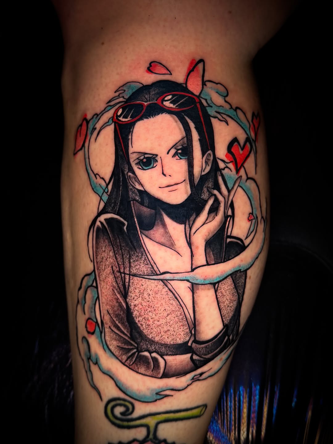 Tattoo by @aidensenpaitatsme — anime