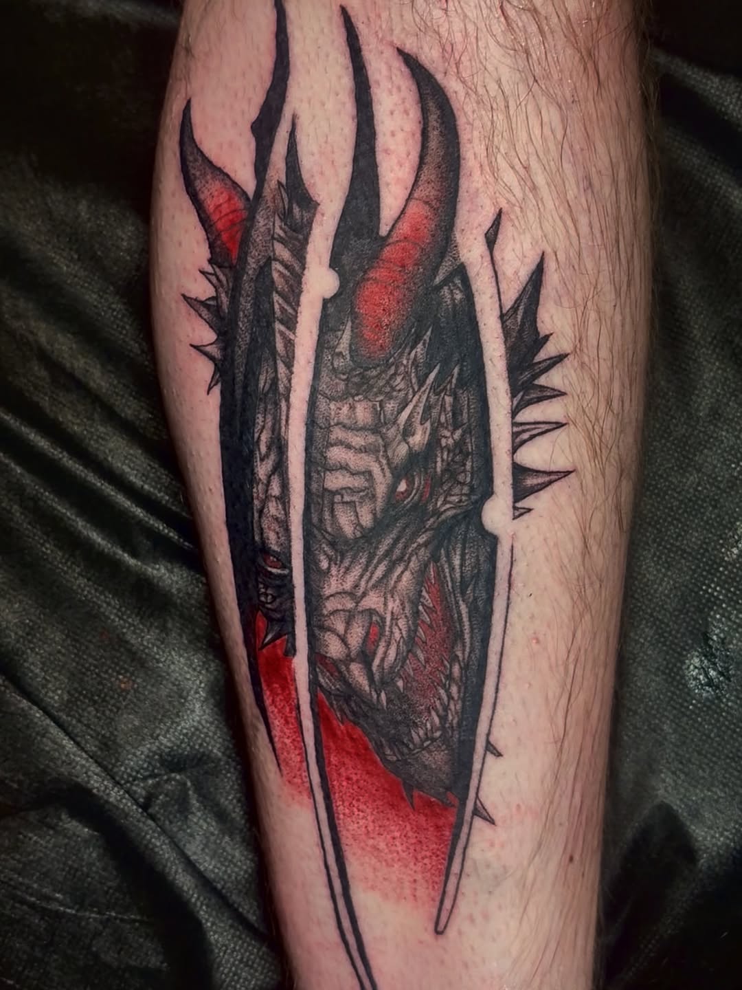 Tattoo by @ghostlyinktattoos — dark_realism
