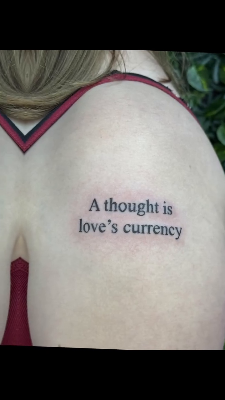 Tattoo by @brina_babe_tattoo — fine_line, lettering_script