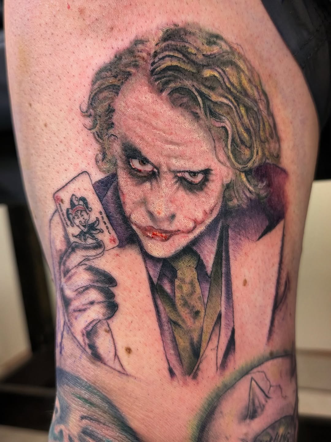 Tattoo by @yourferalfriend β realism, black_and_grey