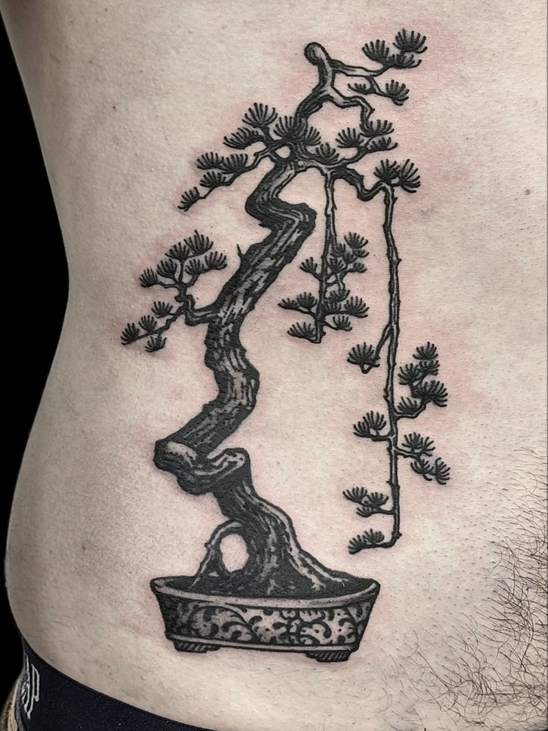 Tattoo by @shiver_beams — black_and_grey, realism