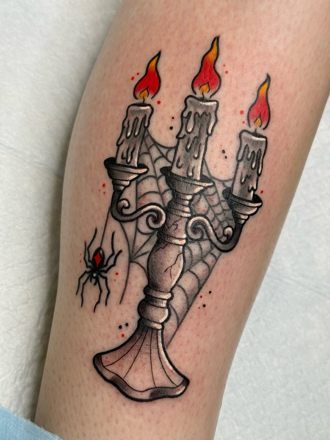 Tattoo by @chelstattoos — american_traditional, illustrative