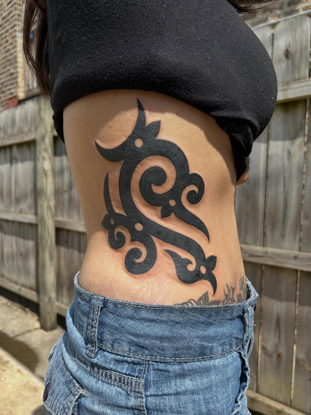 Tattoo by @paultrimbletattoo — tribal, blackwork