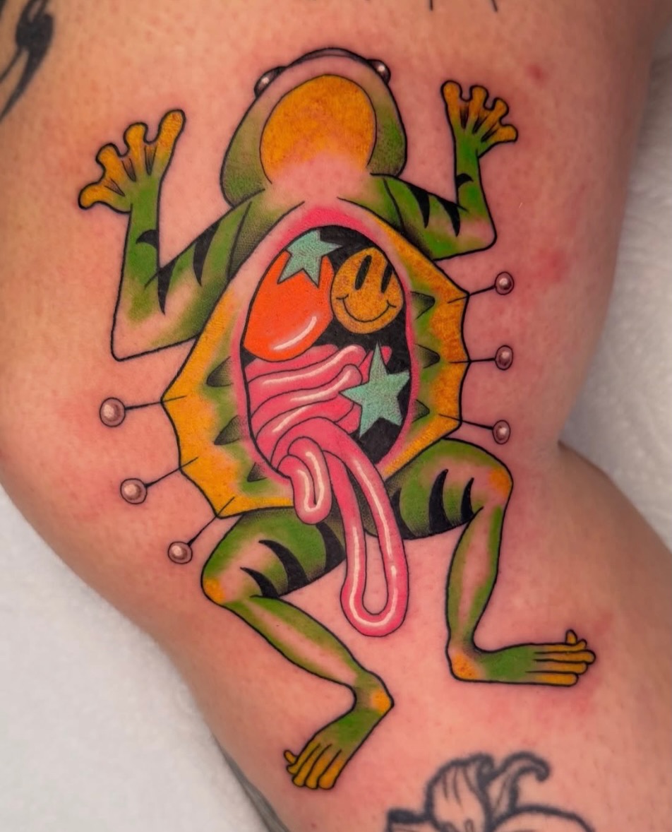 Tattoo by @peachyansley β illustrative, new_school