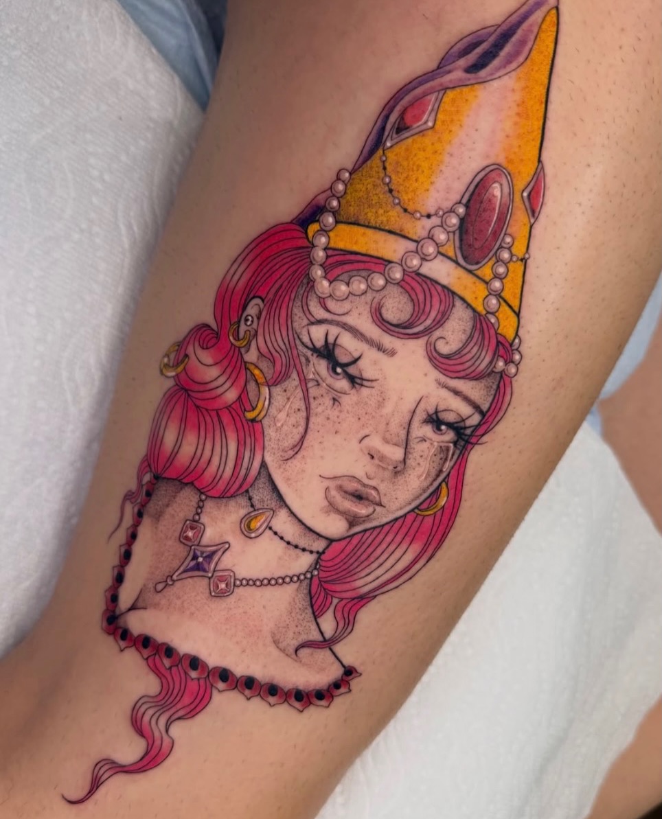 Tattoo by @peachyansley β illustrative, new_school