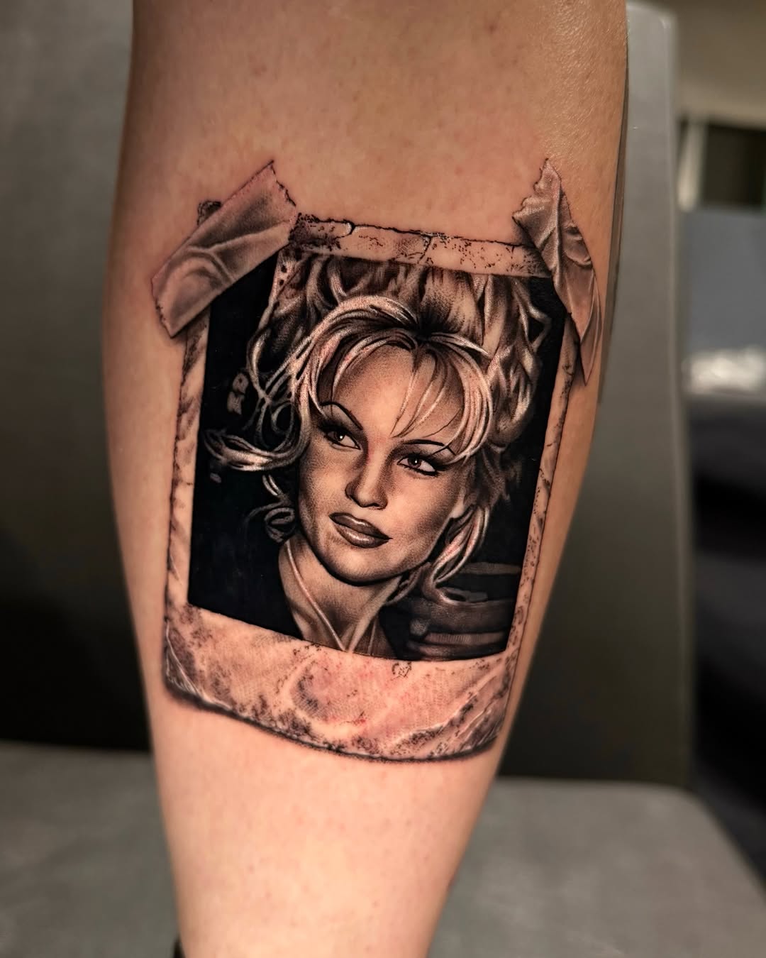 Tattoo by @itstommyink — realism, black_and_grey