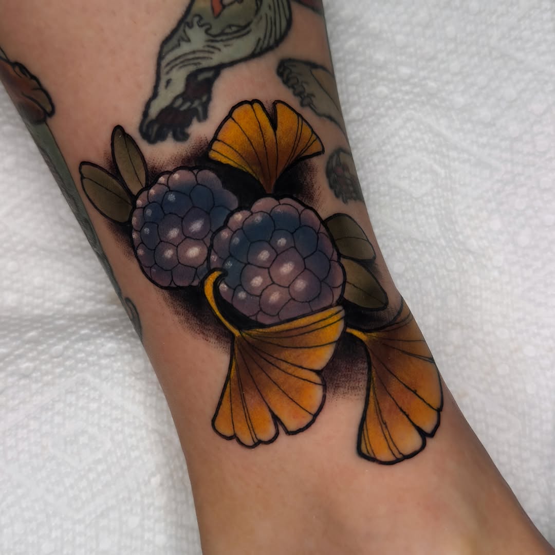 Tattoo by @goldenheartco_tattoos — illustrative, realism