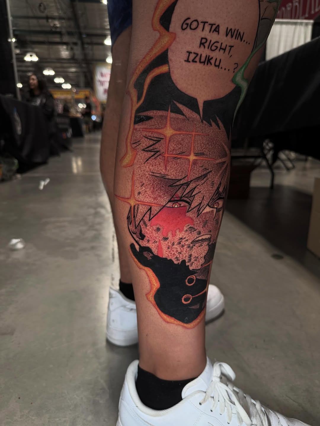 Tattoo by @rustik_uno — anime, trash_polka