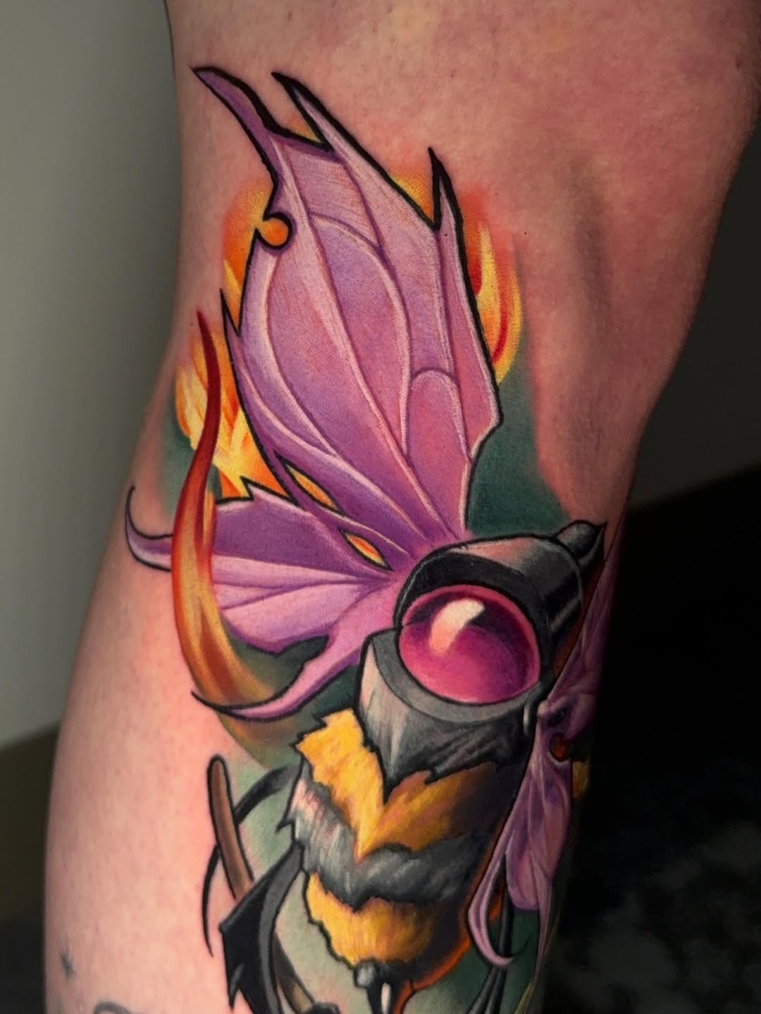 Tattoo by @oldmanfisk — new_school