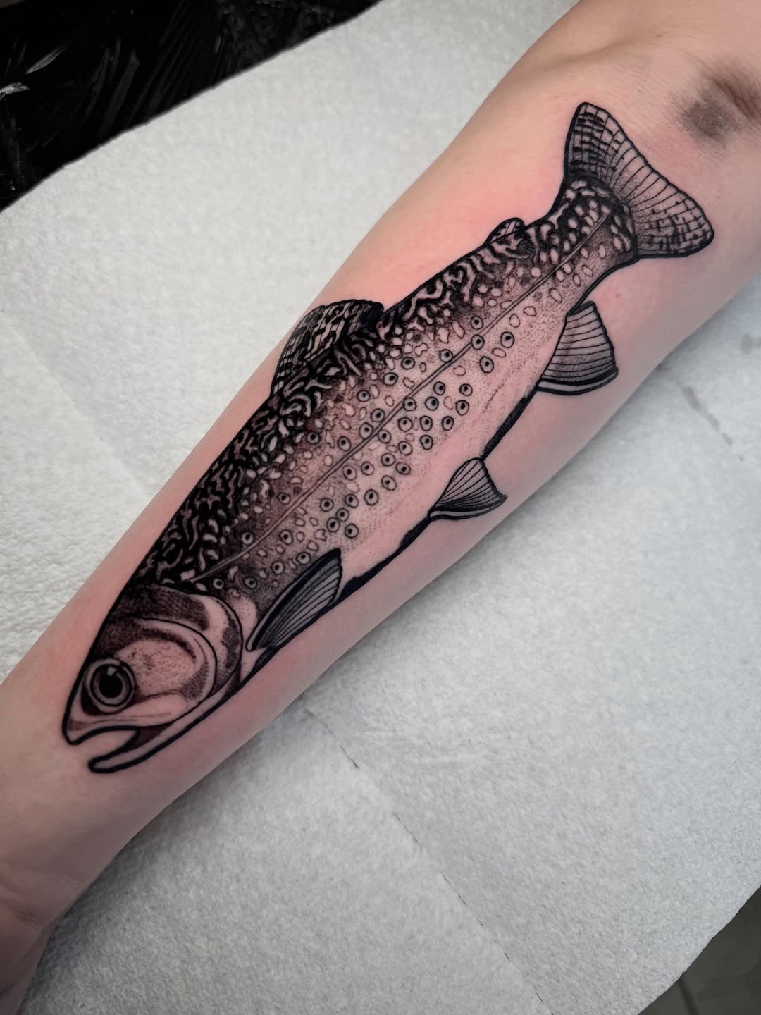Tattoo by @cactihannah — realism, black_and_grey