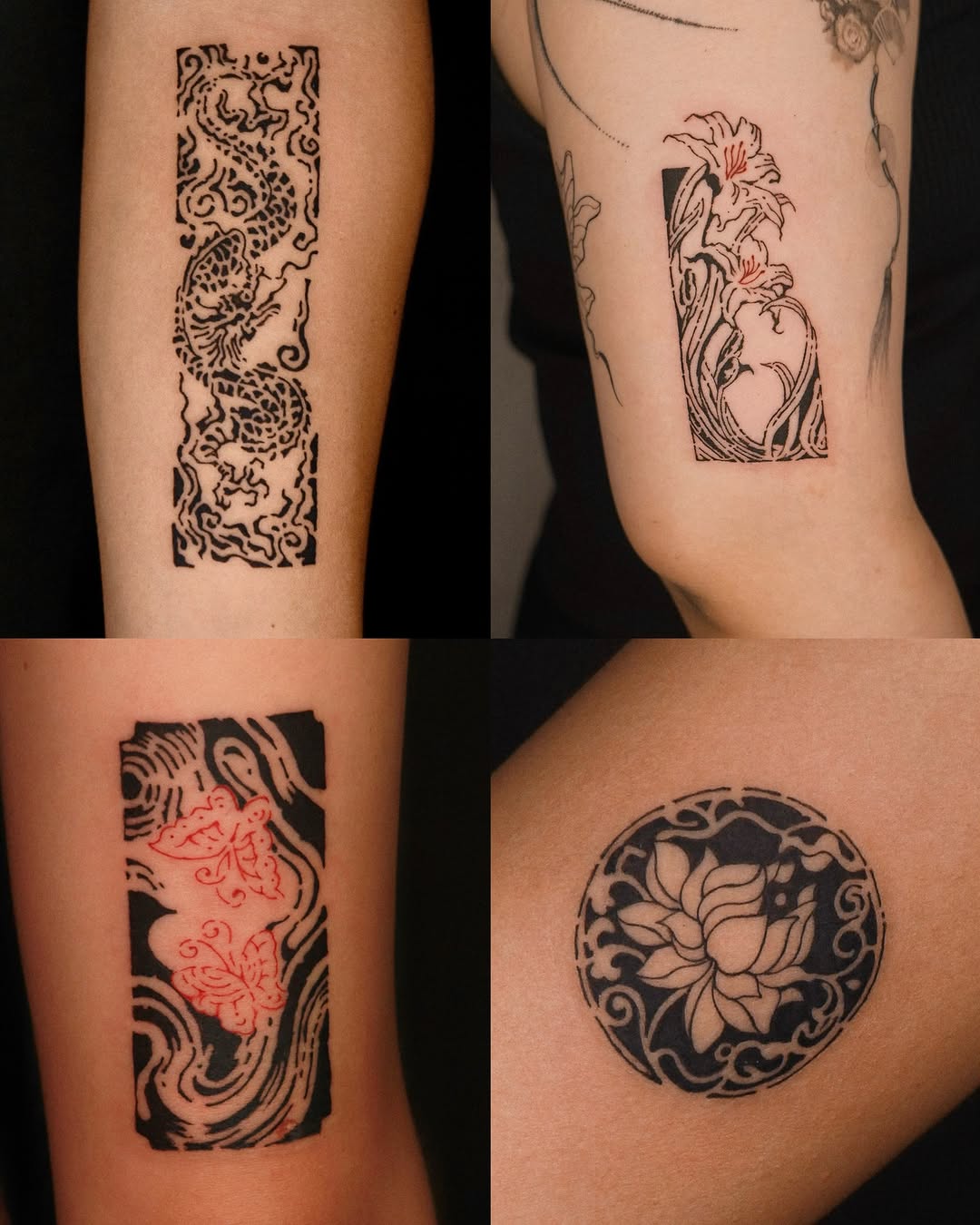 Tattoo by @wabisabi_ttt — blackwork, japanese_irezumi