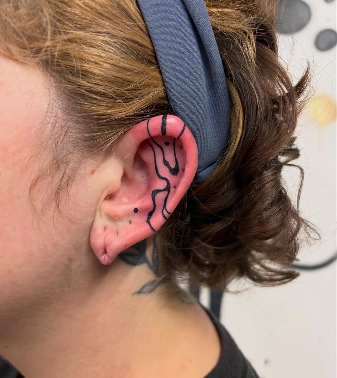 Tattoo by @kaylafaytattoos — illustrative, blackwork
