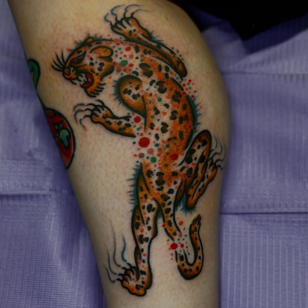 Tattoo by @weepingolive — american_traditional, illustrative