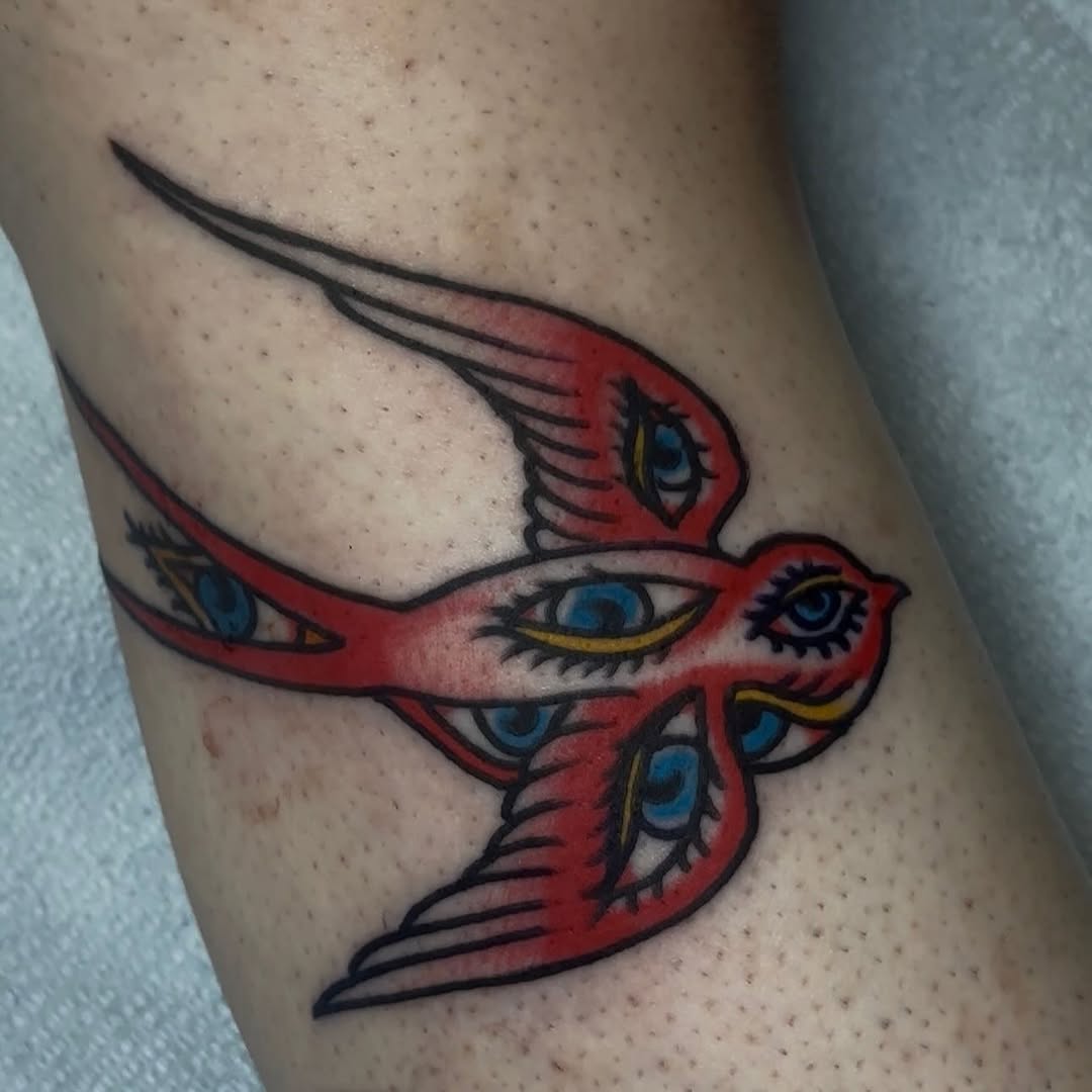 Tattoo by @weepingolive — american_traditional, illustrative