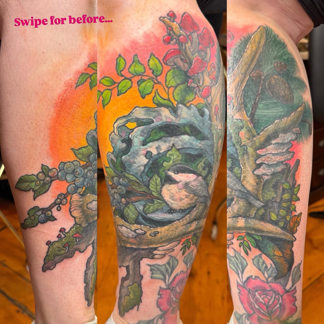 Tattoo by @rebekatattoos โ realism, illustrative