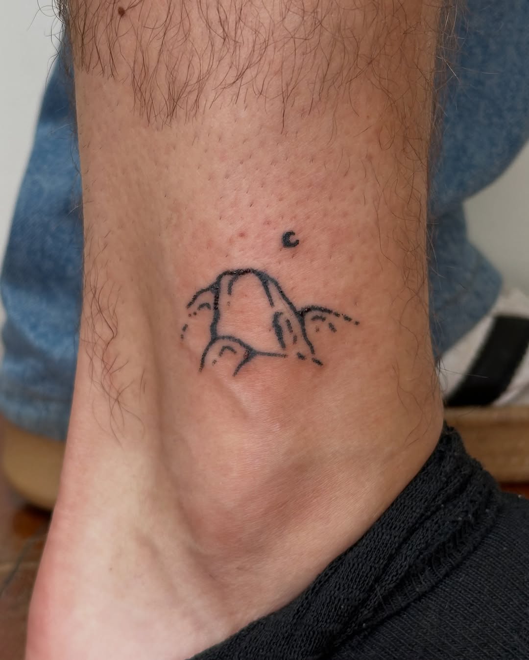 Tattoo by @almost_tattoos — minimalist
