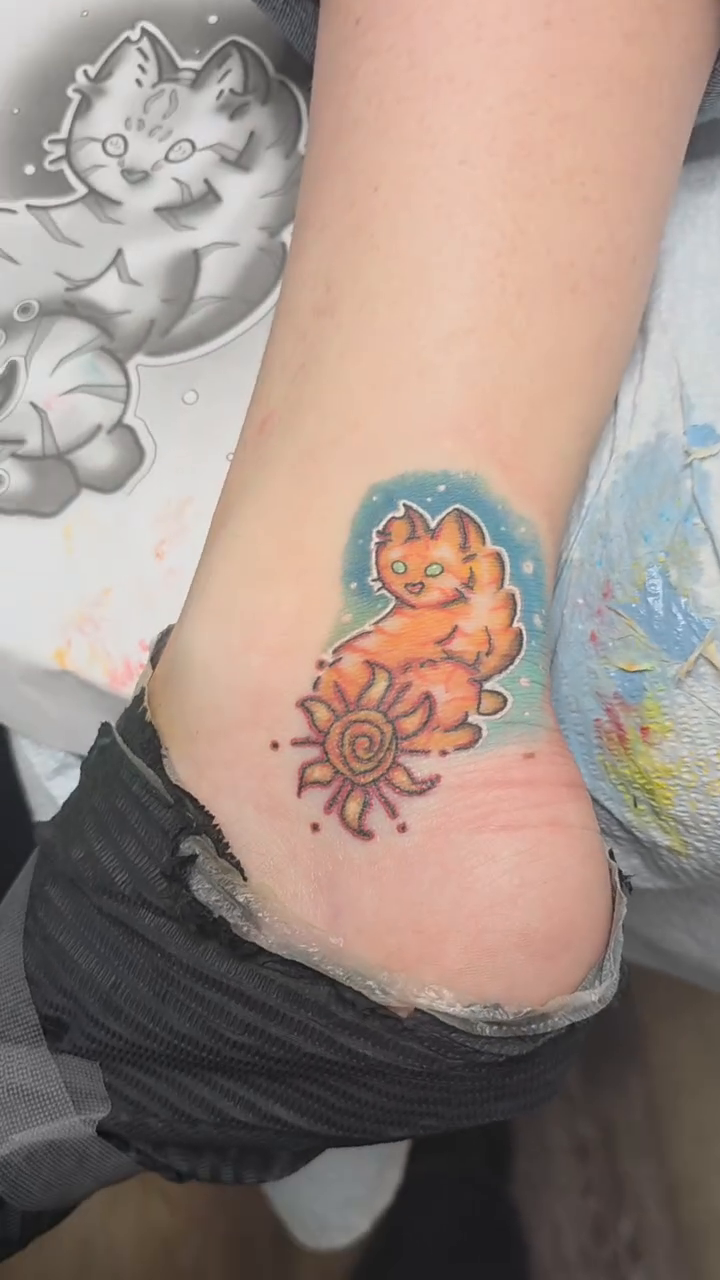 Tattoo by @cerberustattoos — fine_line, watercolor