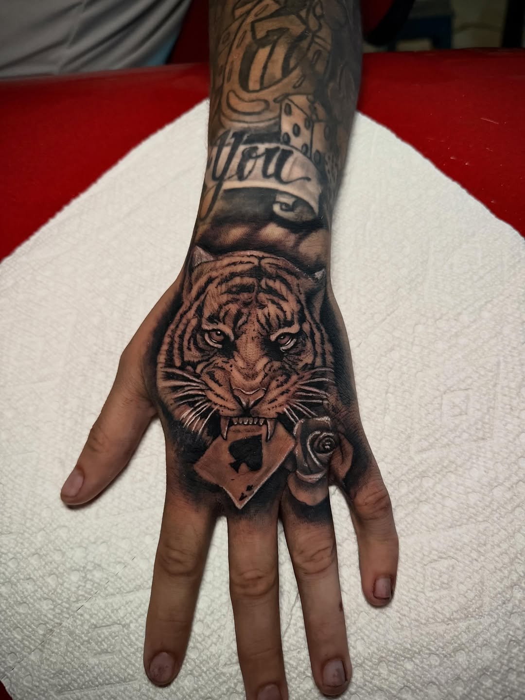 Tattoo by @tattoosbyluckyv — realism, black_and_grey