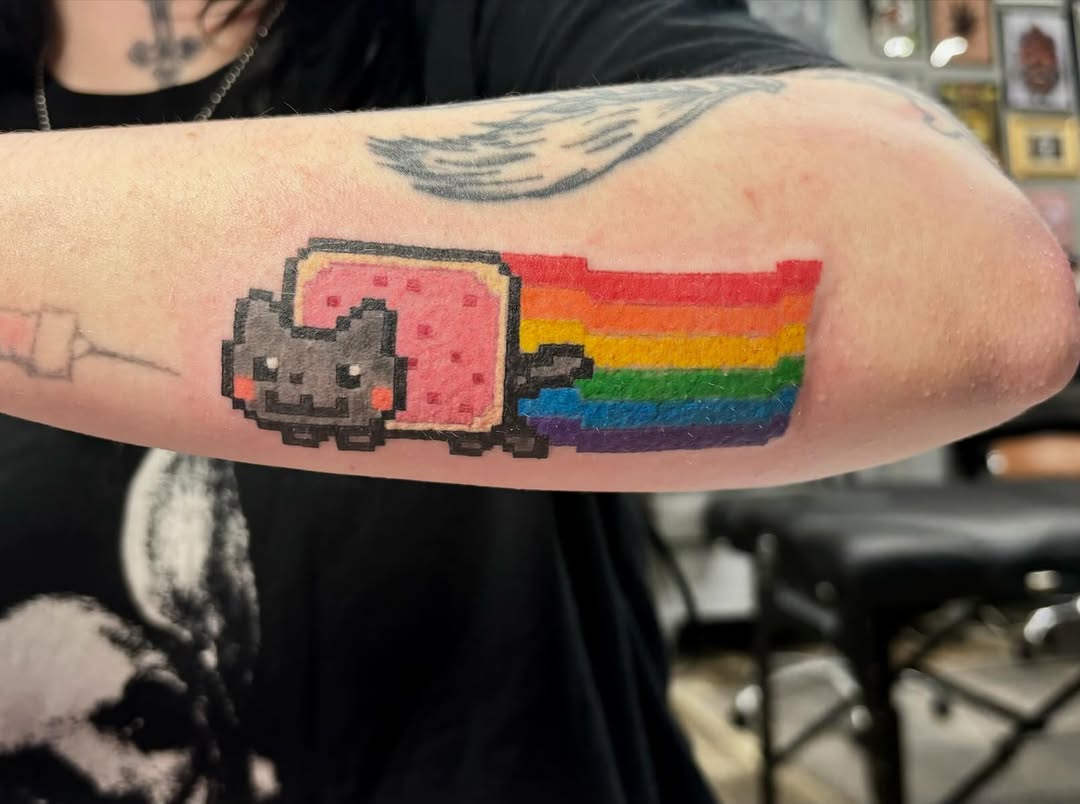 Tattoo by @starxscribbles — new_school