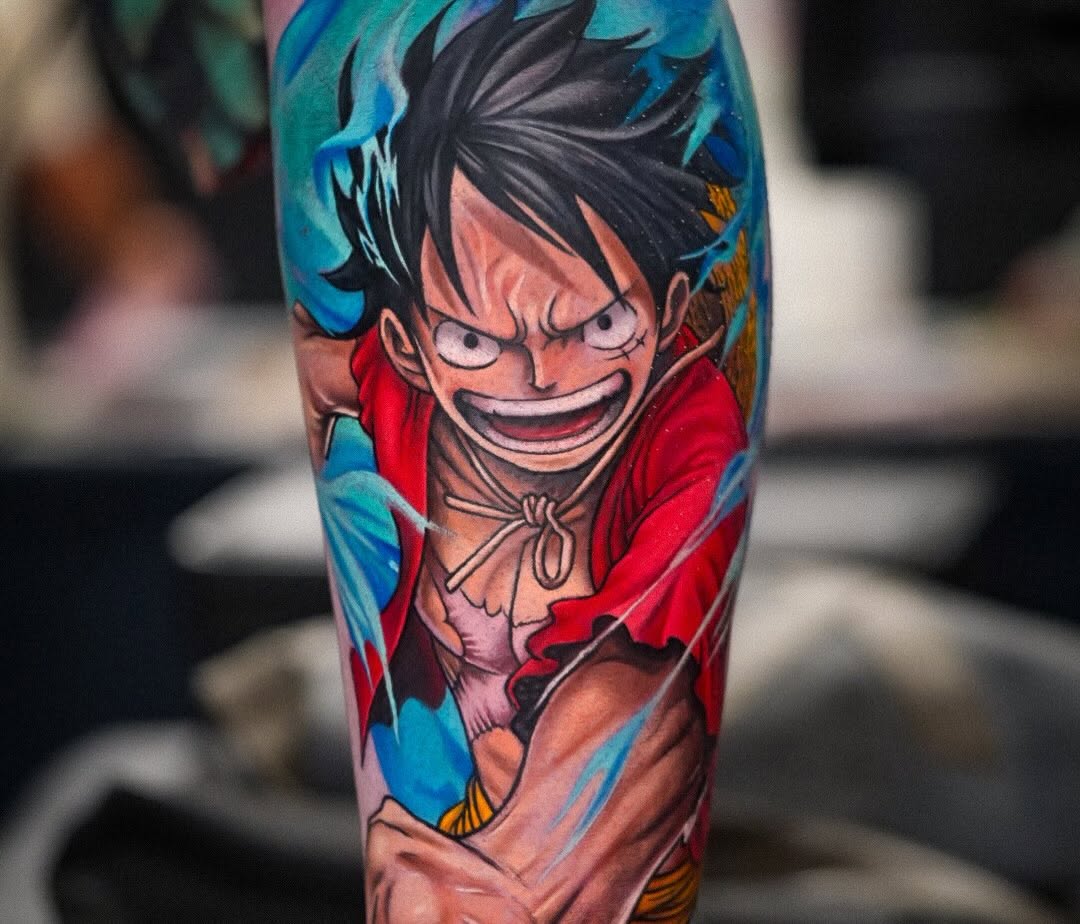 Tattoo by @serdarbolukbasi.ink — anime